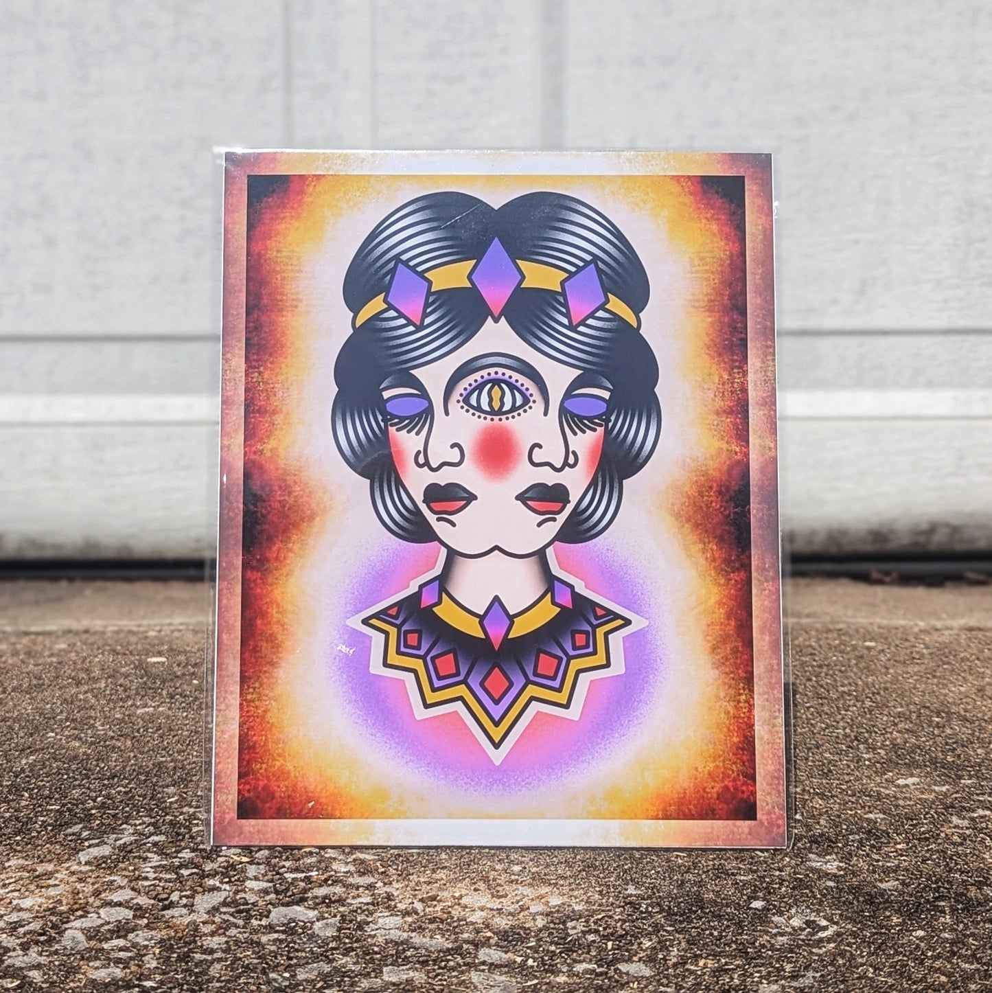 8x10 Vibrant Art Print - High Quality Gloss Paper