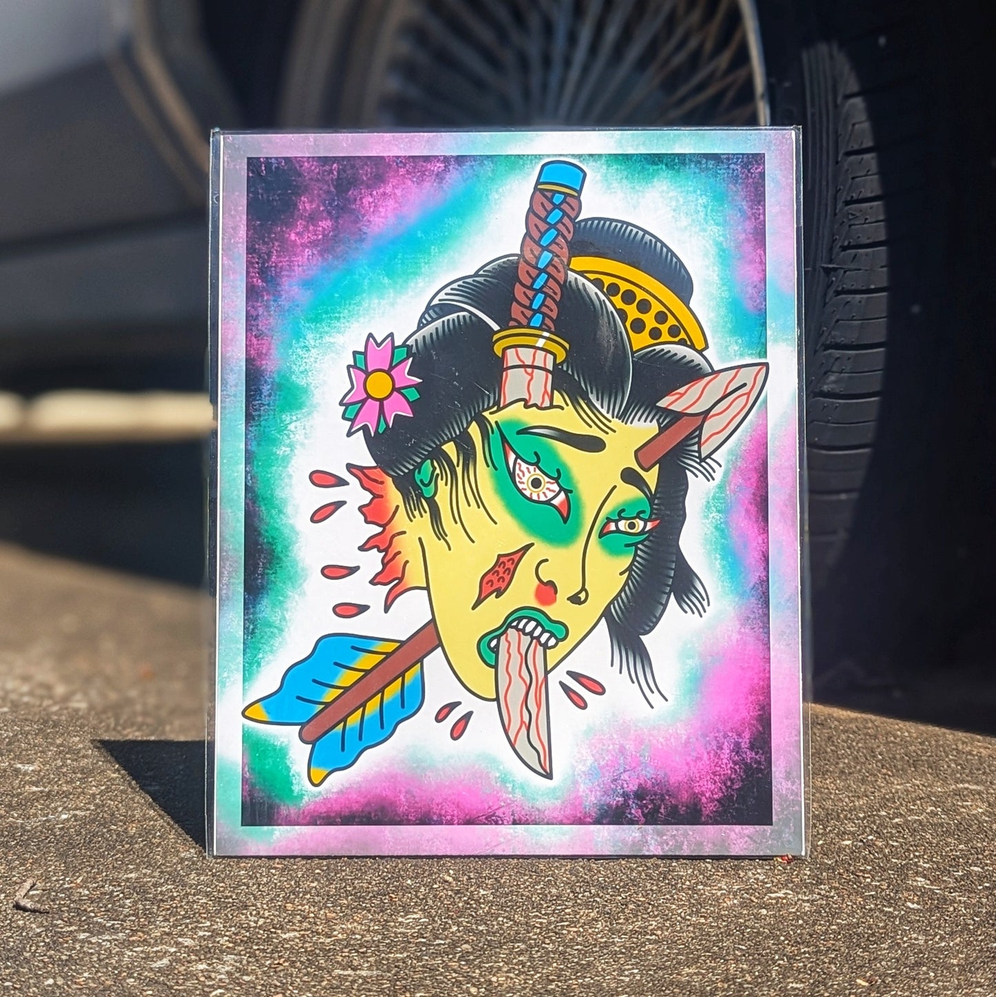 8x10 Vibrant Art Print - High Quality Gloss Paper