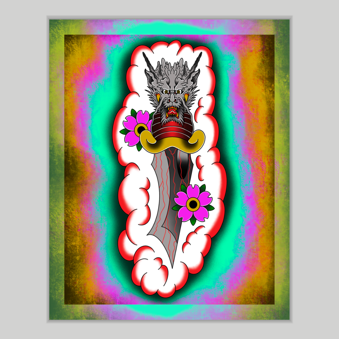 8x10 Vibrant Art Print - High Quality Gloss Paper