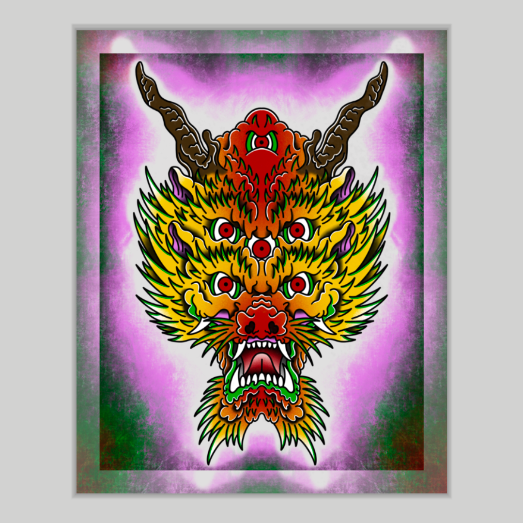 8x10 Vibrant Art Print - High Quality Gloss Paper