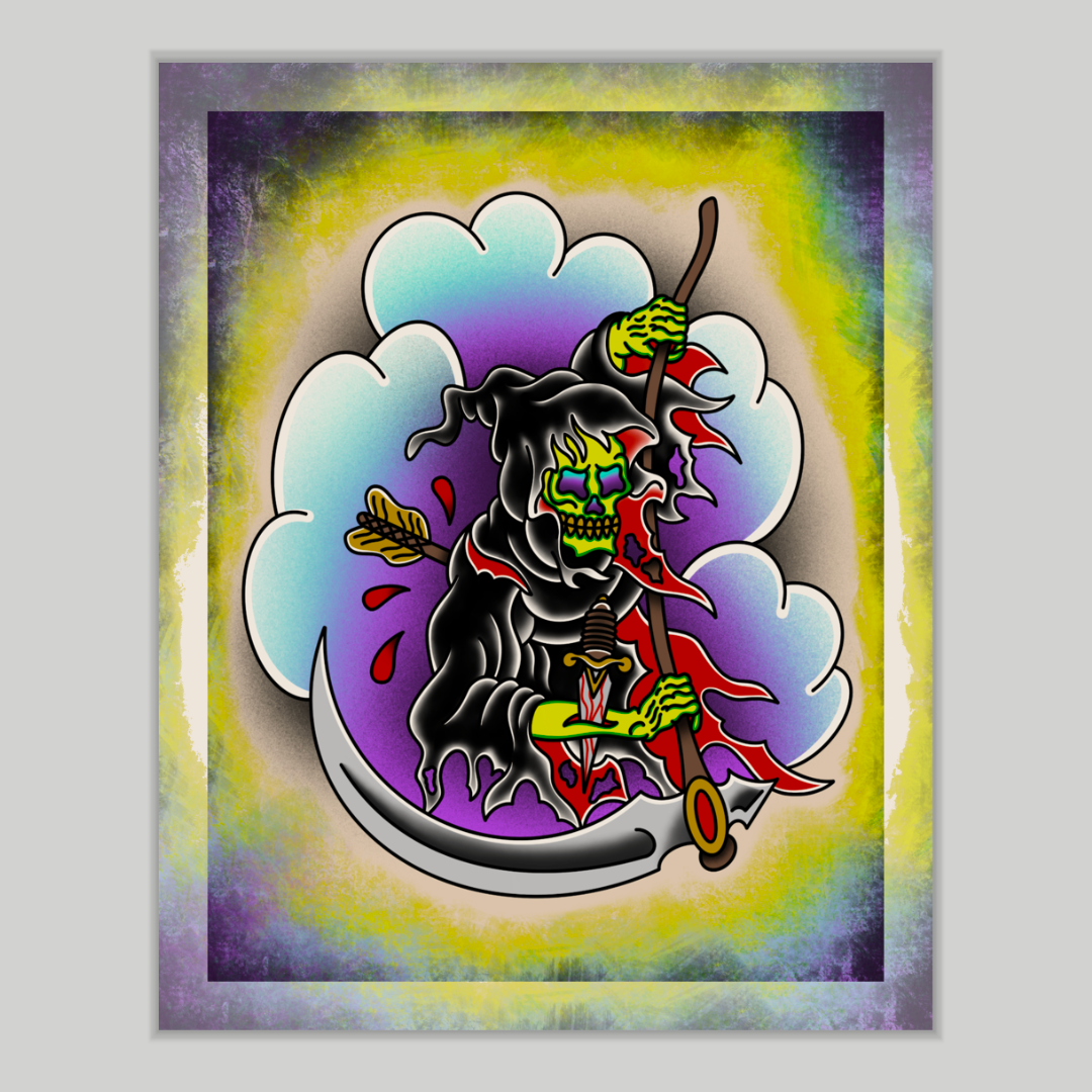 8x10 Vibrant Art Print - High Quality Gloss Print