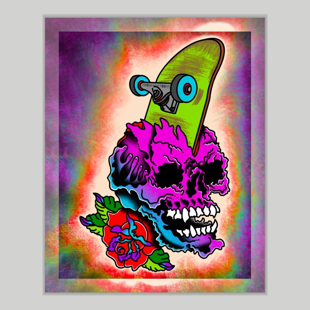 8x10 Vibrant Art Print - High Quality Gloss Print