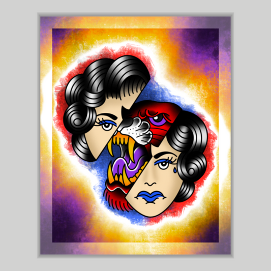 8x10 Vibrant Art Print - High Quality Gloss Paper