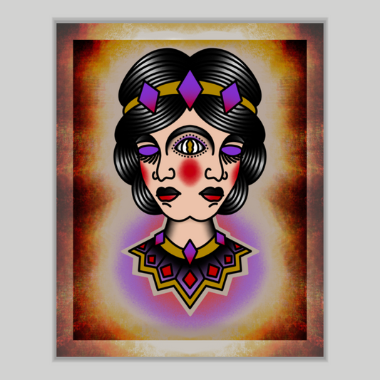 8x10 Vibrant Art Print - High Quality Gloss Paper