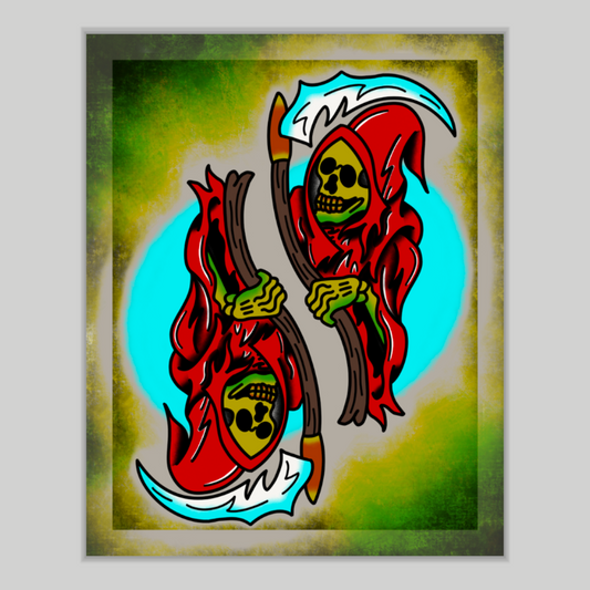 8x10 Vibrant Art Print - High Quality Gloss Paper