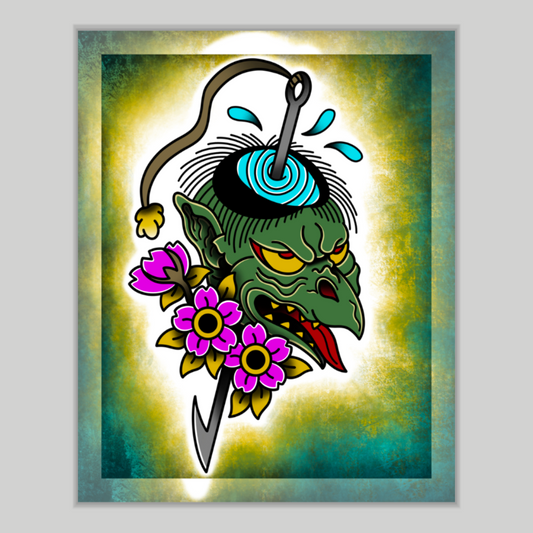 8x10 Vibrant Art Print - High Quality Gloss Paper