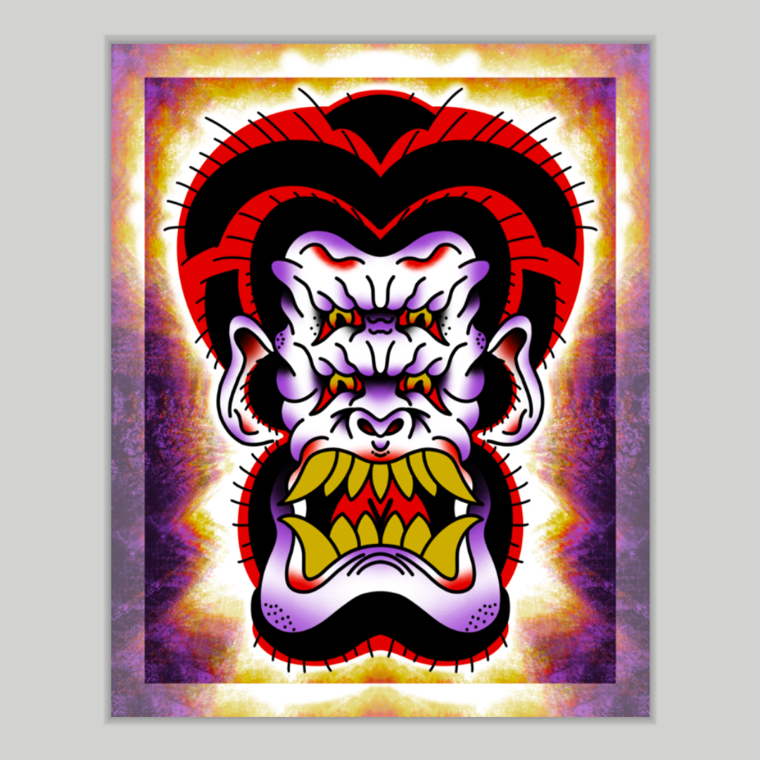 8x10 Vibrant Art Print - High Quality Gloss Paper