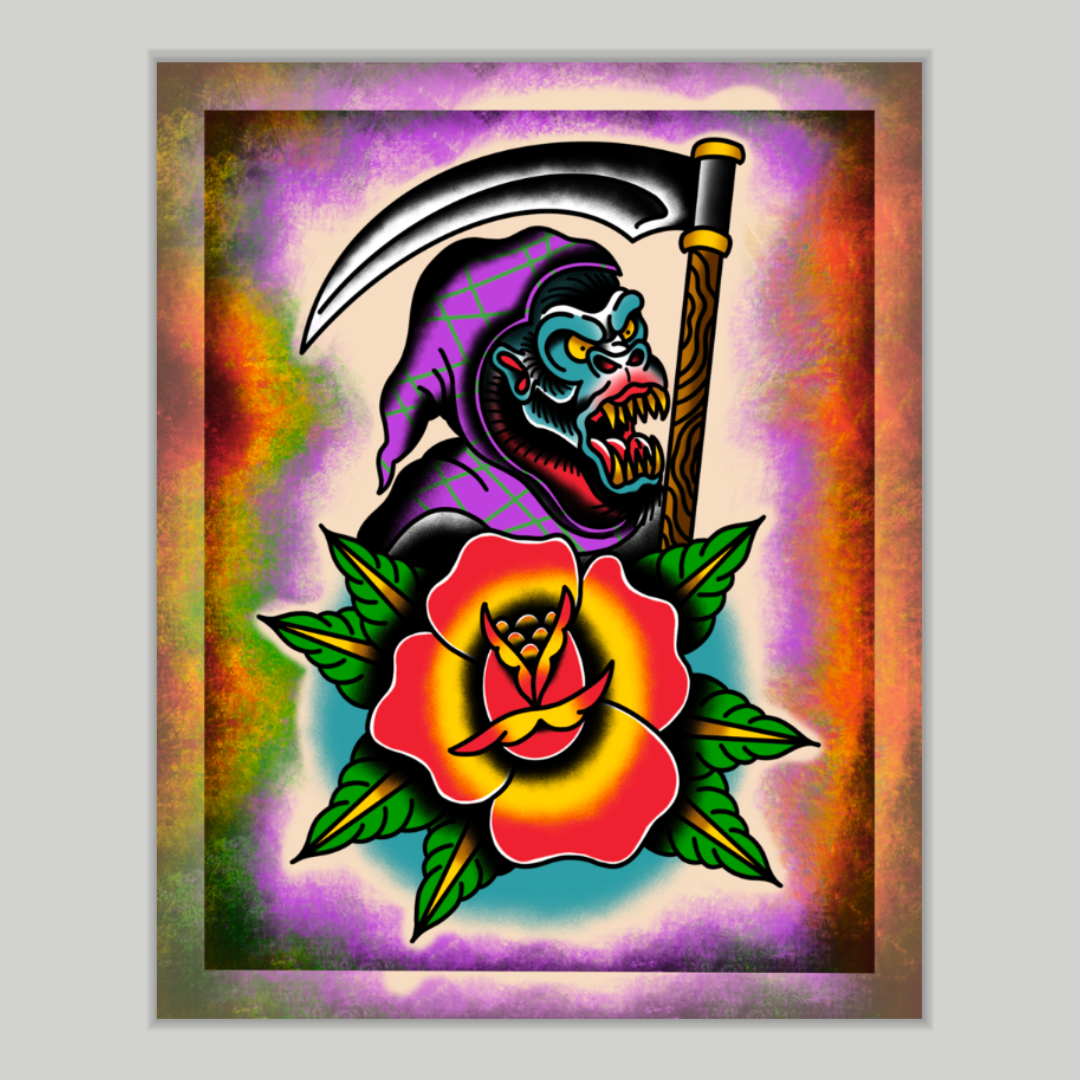 8x10 Vibrant Art Print - High Quality Gloss Paper