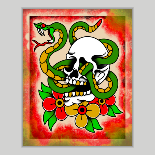 8x10 Vibrant Art Print - High Quality Gloss Paper