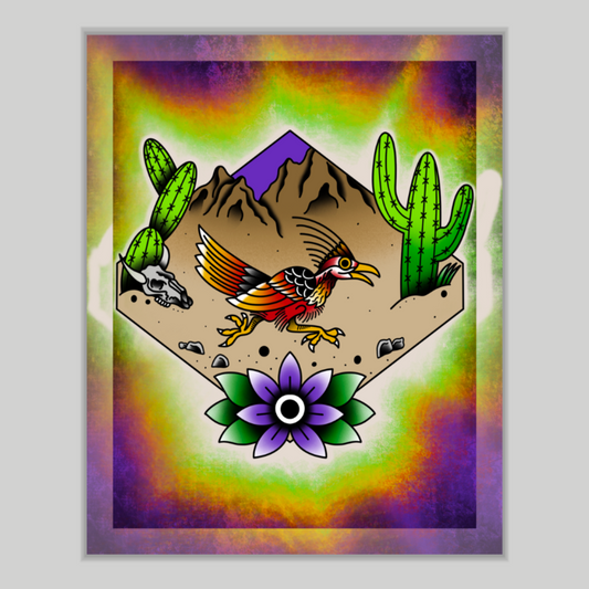 8x10 Vibrant Art Print - High Quality Gloss Paper