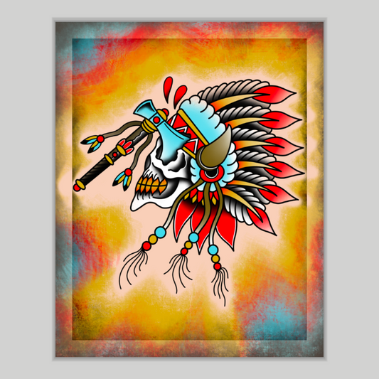 8x10 Vibrant Art Print - High Quality Gloss Paper