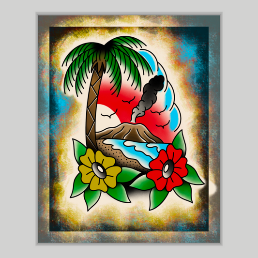 8x10 Vibrant Art Print - High Quality Gloss Paper