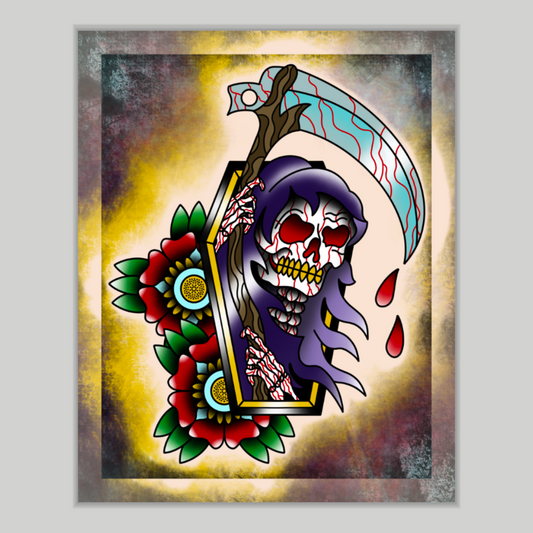 8x10 Vibrant Art Print - High Quality Gloss Paper