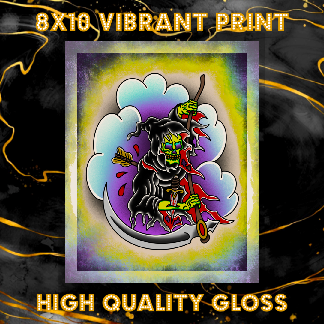 8x10 Vibrant Art Print - High Quality Gloss Print