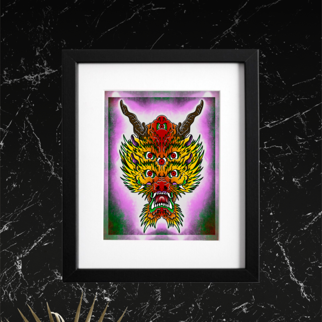 8x10 Vibrant Art Print - High Quality Gloss Paper