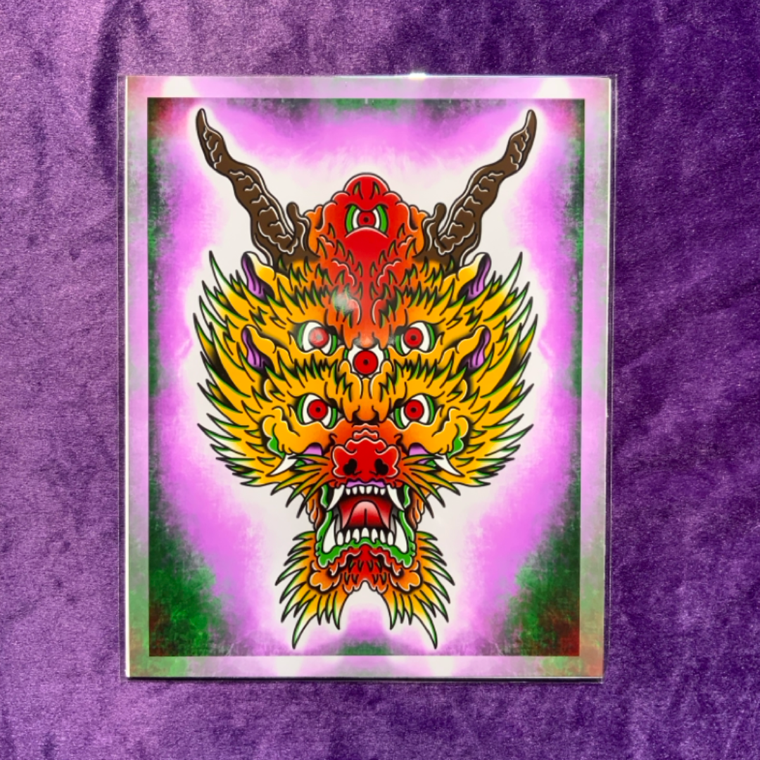 8x10 Vibrant Art Print - High Quality Gloss Paper