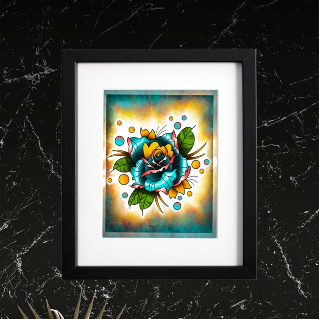 8x10 Vibrant Art Print - High Quality Gloss Paper