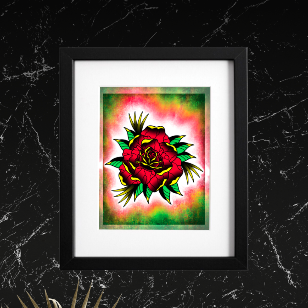 8x10 Vibrant Art Print - High Quality Gloss Paper