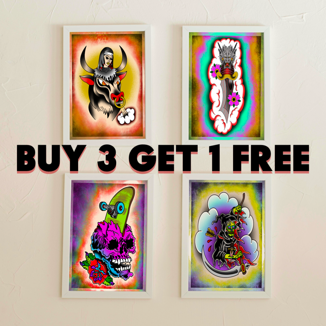 8x10 Vibrant Art Print - High Quality Gloss Paper