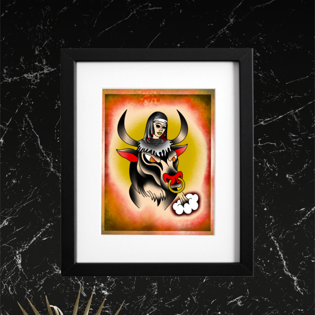 8x10 Vibrant Art Print - High Quality Gloss Paper