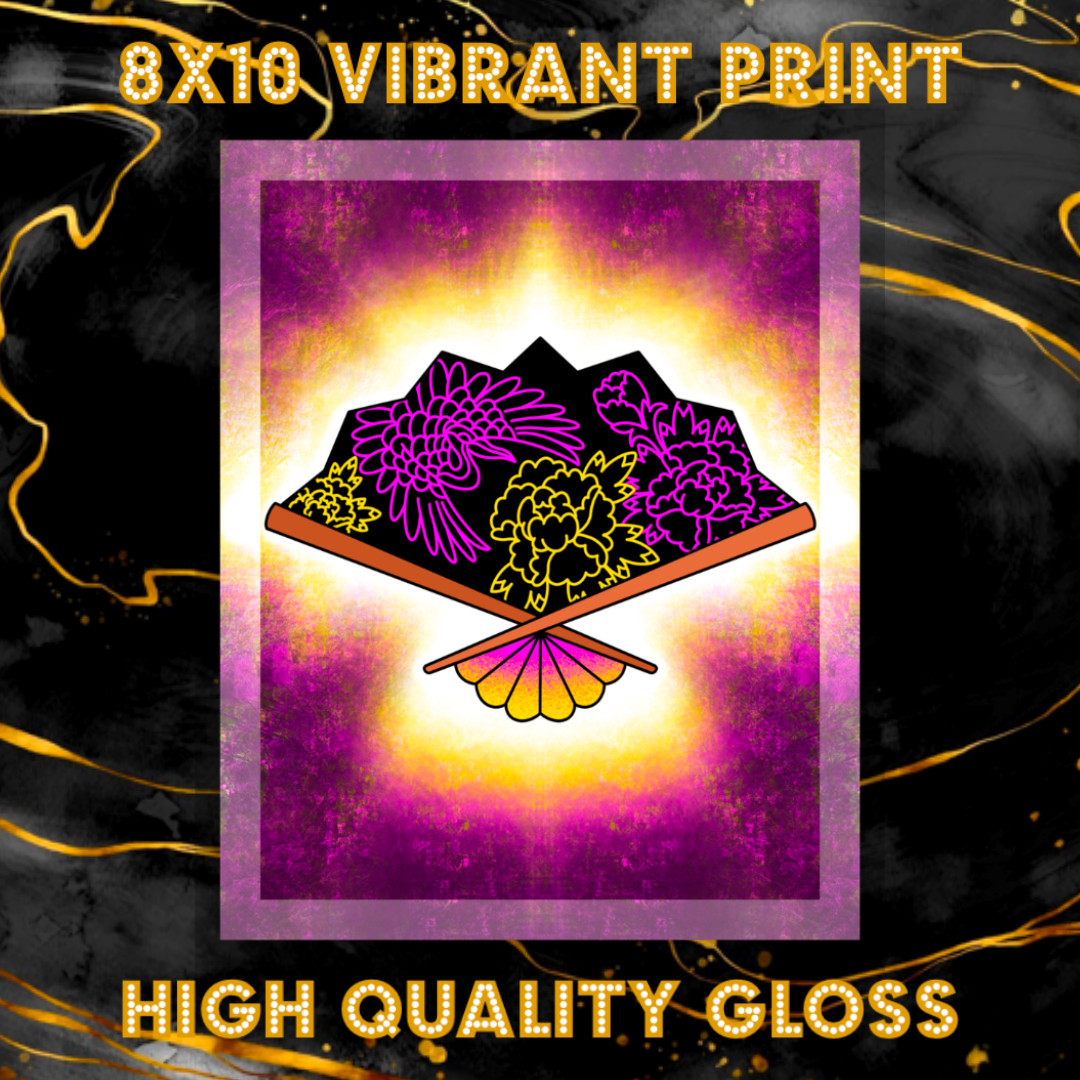 8x10 Vibrant Art Print - High Quality Gloss Paper