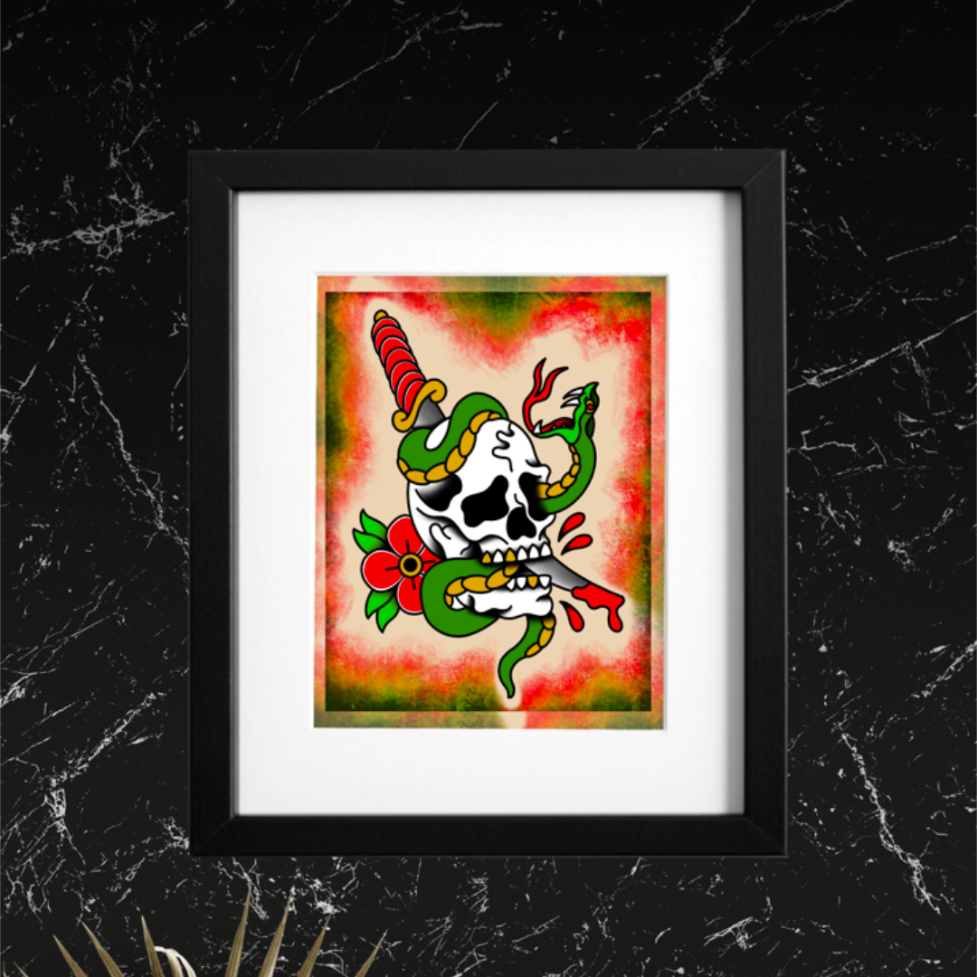 8x10 Vibrant Art Print - High Quality Gloss Paper