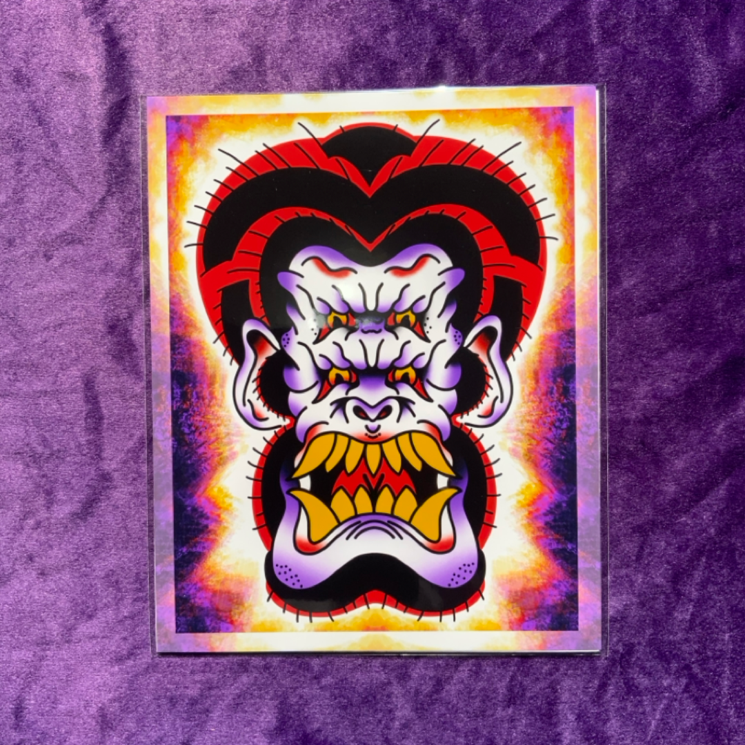 8x10 Vibrant Art Print - High Quality Gloss Paper