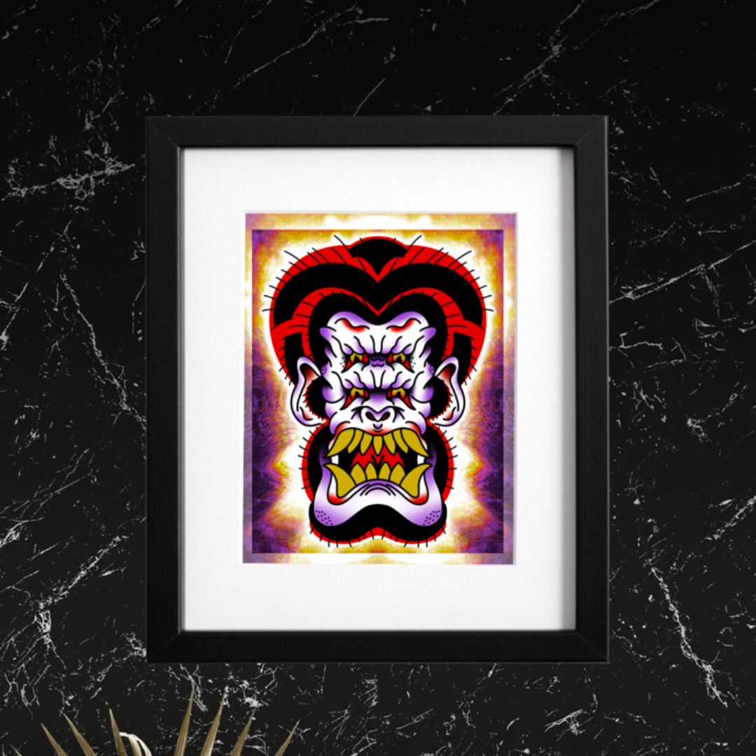 8x10 Vibrant Art Print - High Quality Gloss Paper