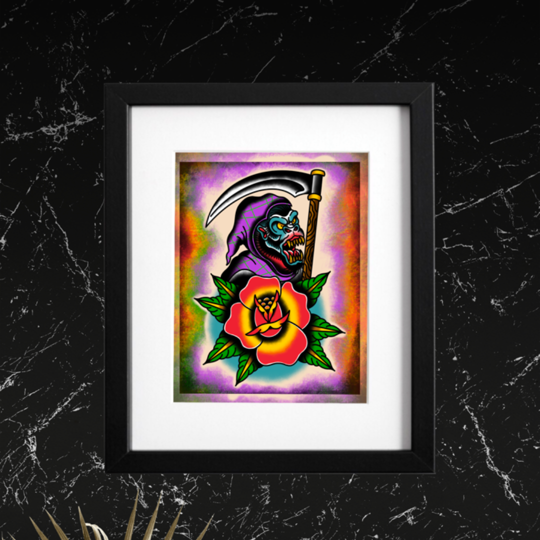 8x10 Vibrant Art Print - High Quality Gloss Paper