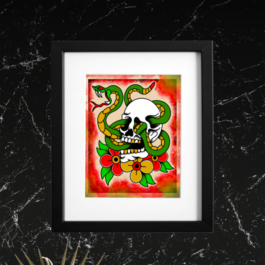 8x10 Vibrant Art Print - High Quality Gloss Paper