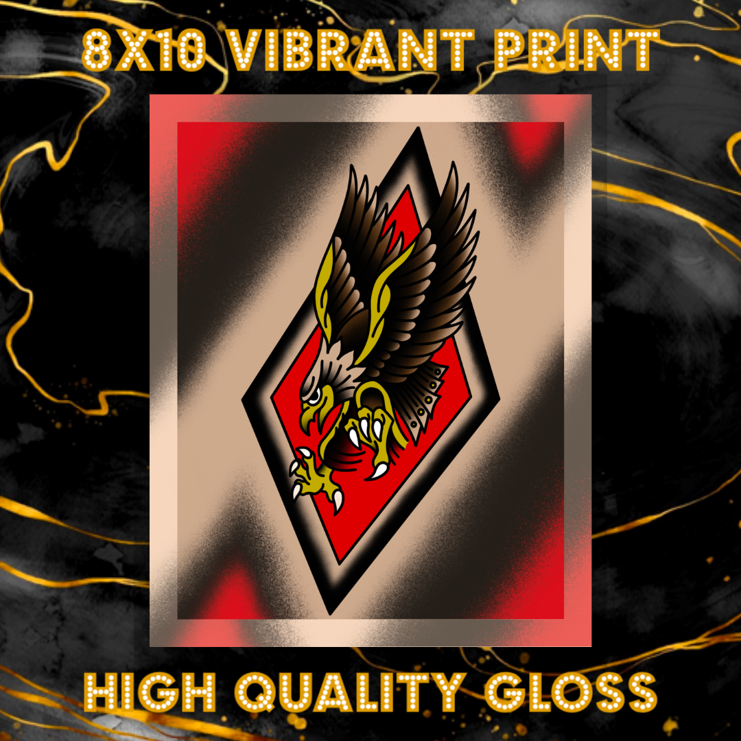 8x10 Vibrant Art Print - High Quality Gloss Paper