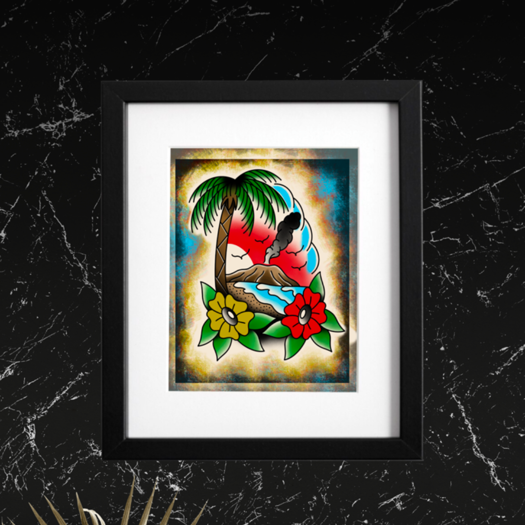 8x10 Vibrant Art Print - High Quality Gloss Paper
