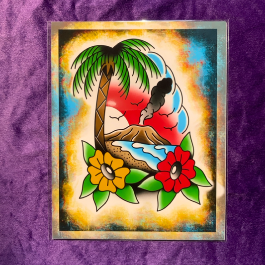 8x10 Vibrant Art Print - High Quality Gloss Paper