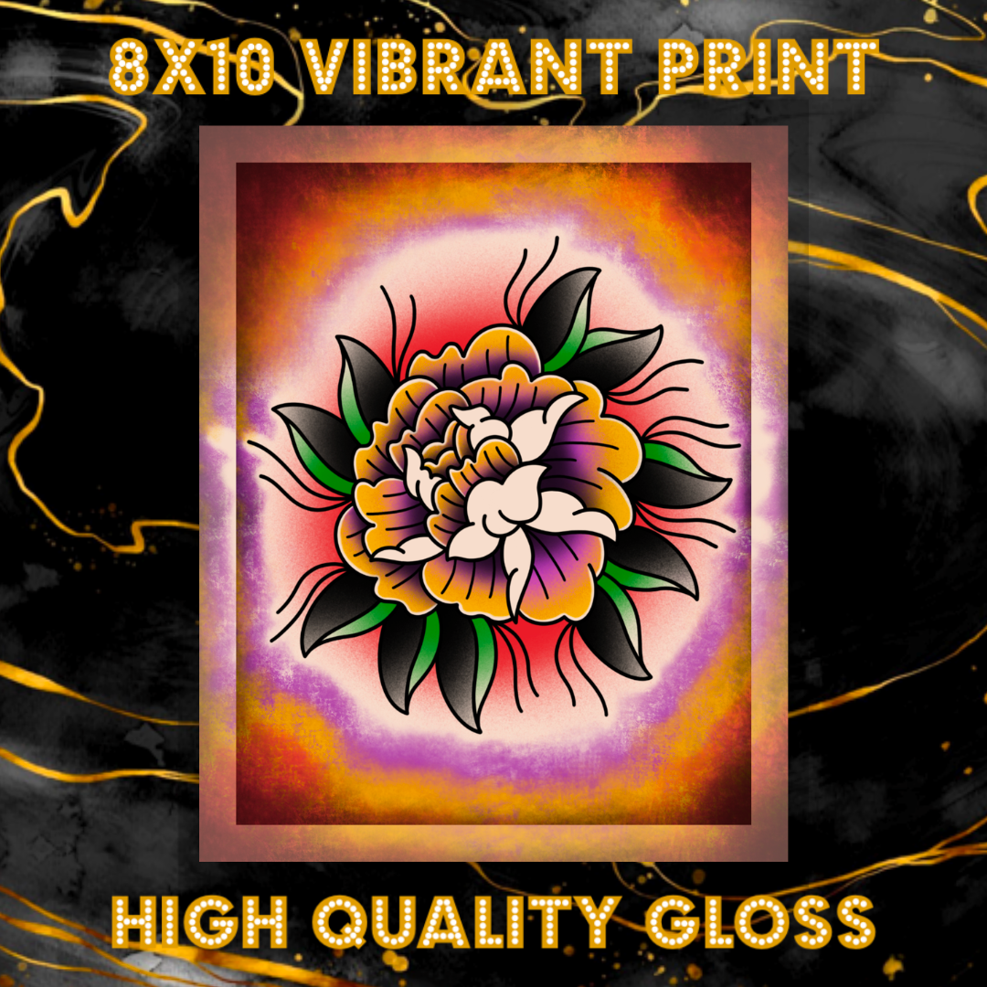 8x10 Vibrant Art Print - High Quality Gloss Paper