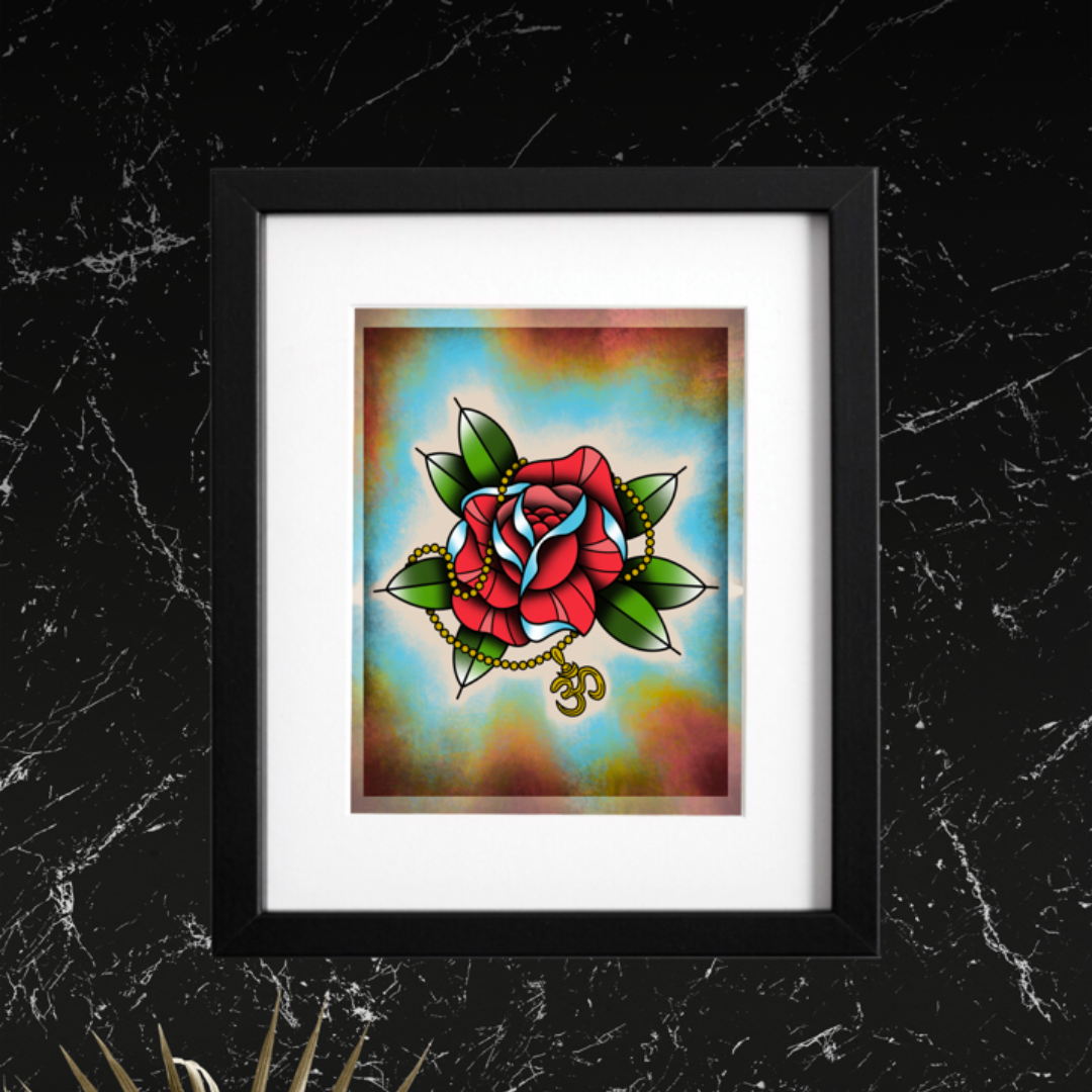 8x10 Vibrant Art Print - High Quality Gloss Paper