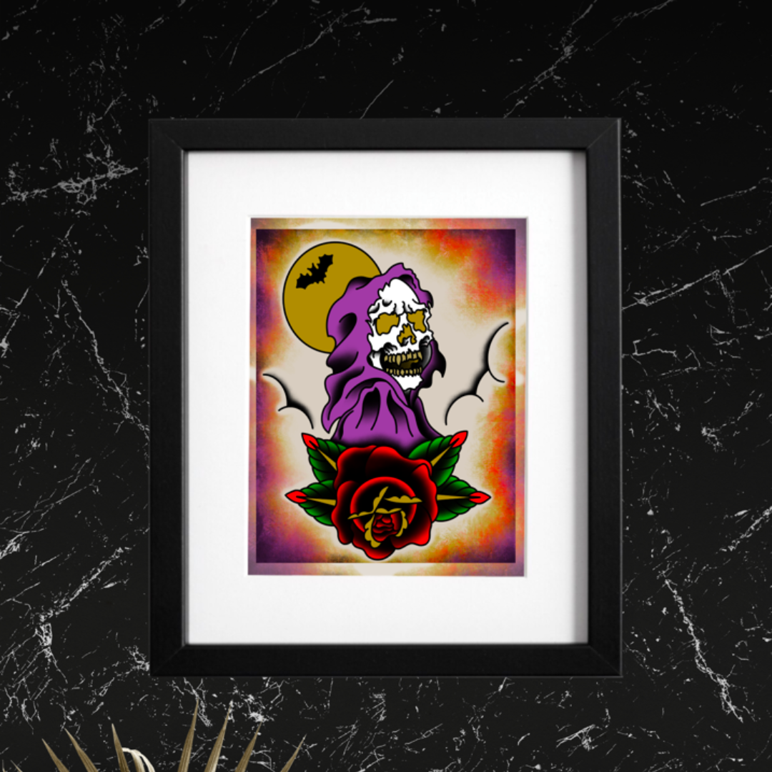 8x10 Vibrant Art Print - High Quality Gloss Paper