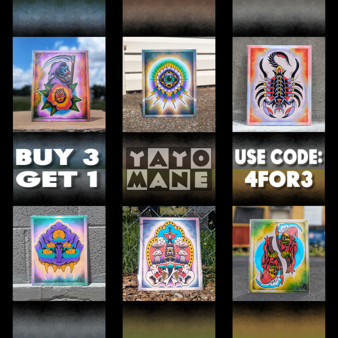 8x10 Vibrant Art Print - High Quality Gloss Paper