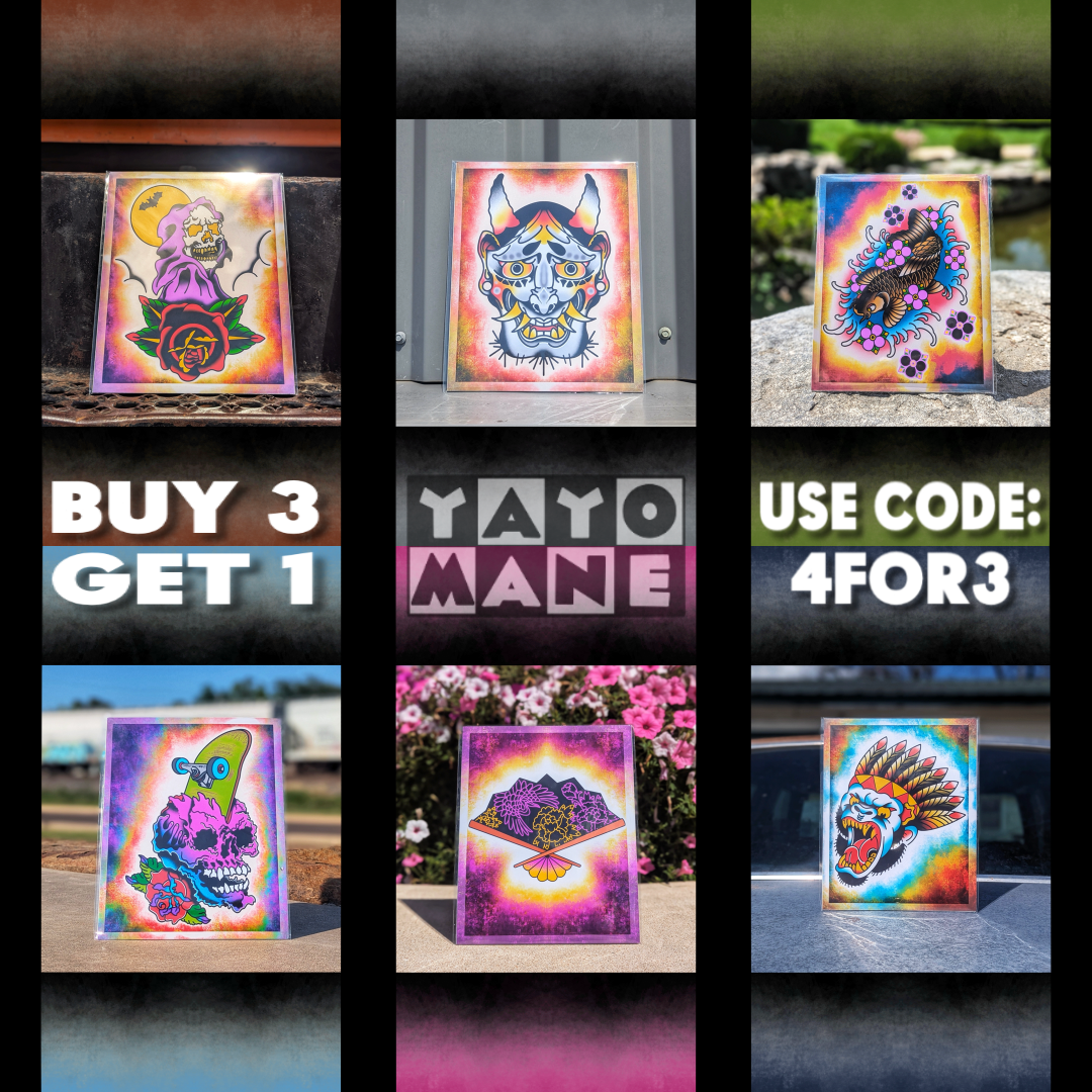 8x10 Vibrant Art Print - High Quality Gloss Paper