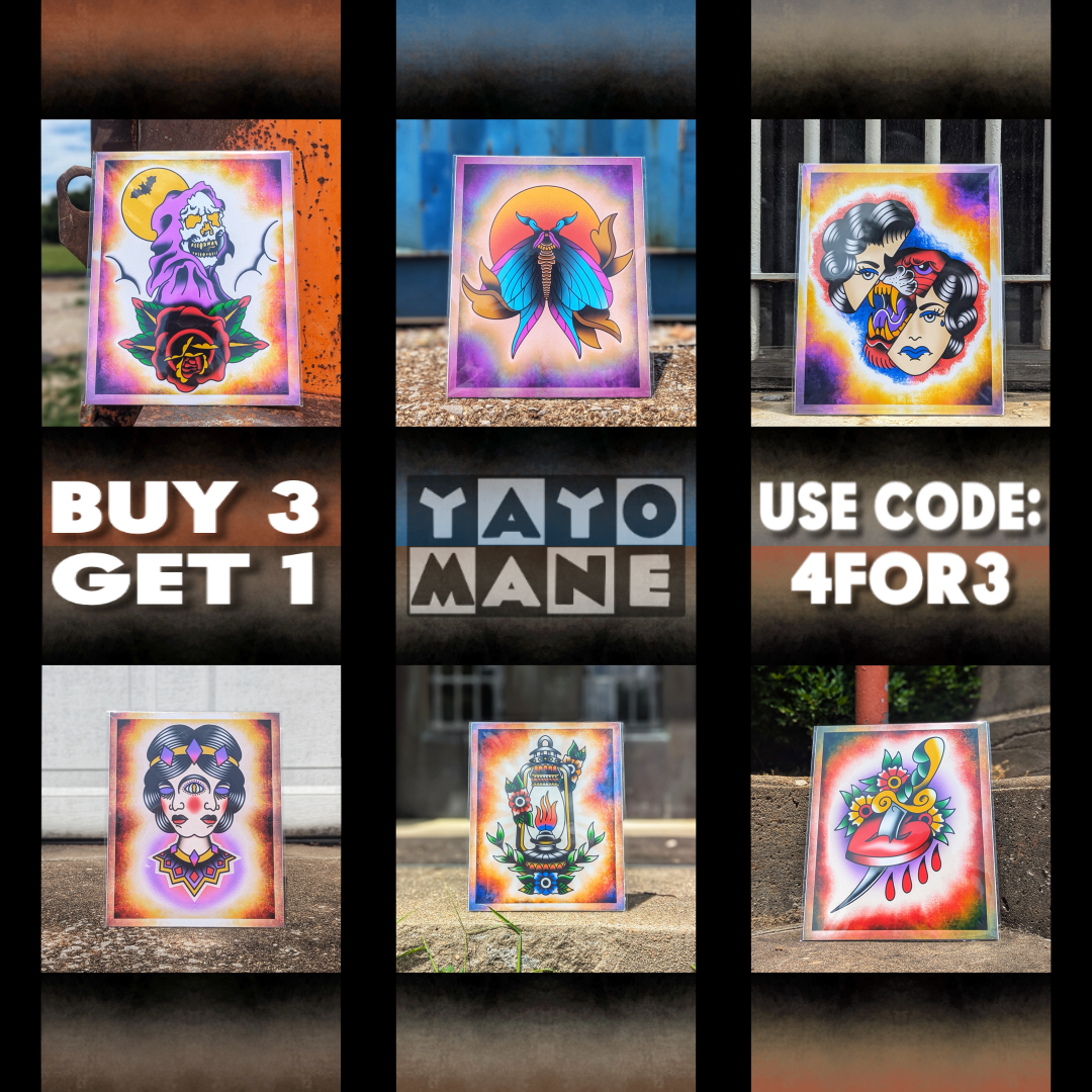 8x10 Vibrant Art Print - High Quality Gloss Paper