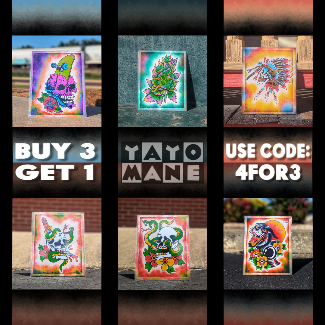 8x10 Vibrant Art Print - High Quality Gloss Paper