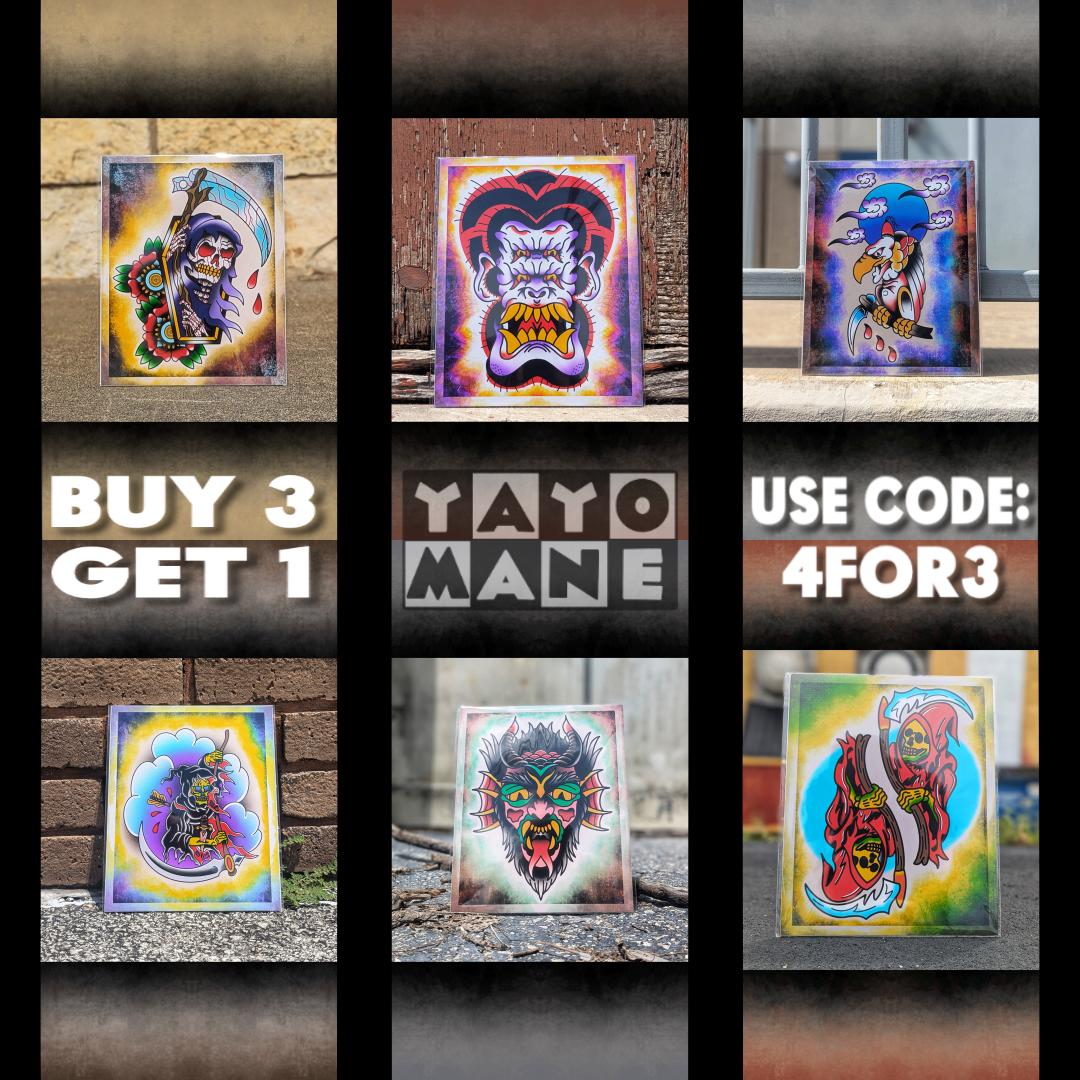 8x10 Vibrant Art Print - High Quality Gloss Paper