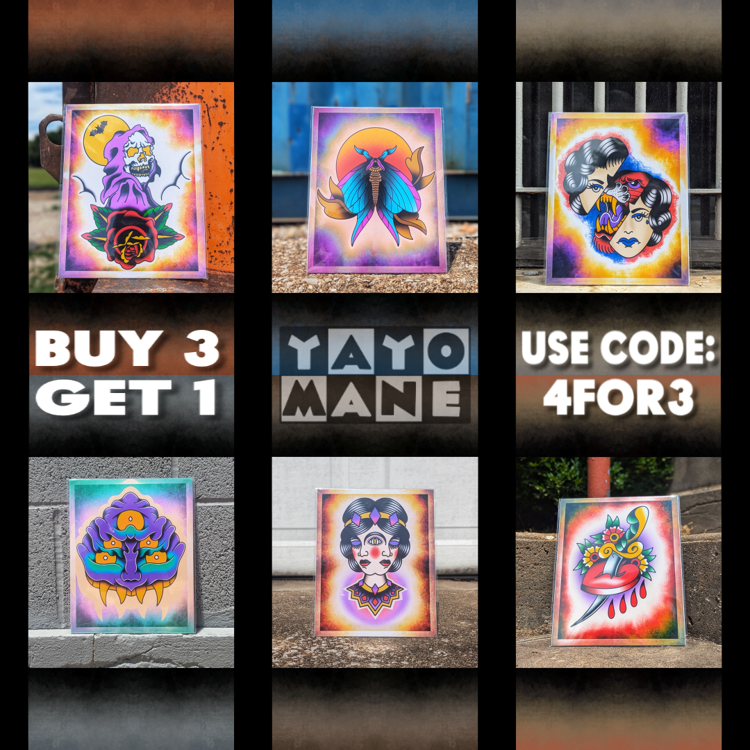8x10 Vibrant Art Print - High Quality Gloss Paper