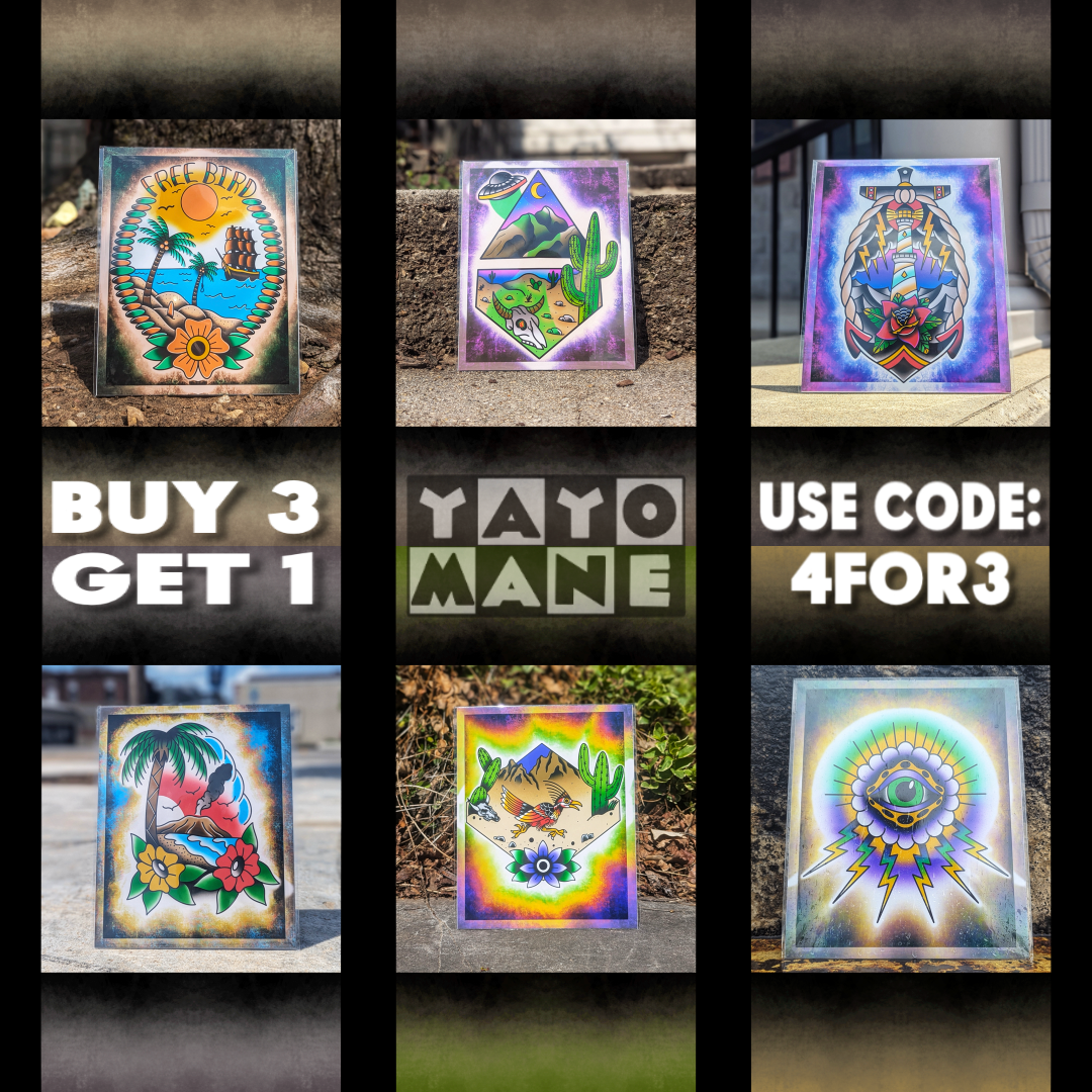8x10 Vibrant Art Print - High Quality Gloss Paper