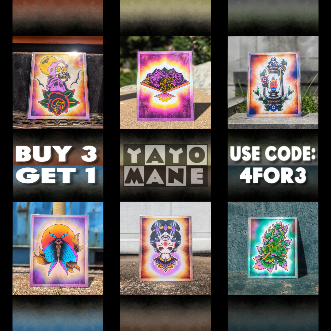 8x10 Vibrant Art Print - High Quality Gloss Paper