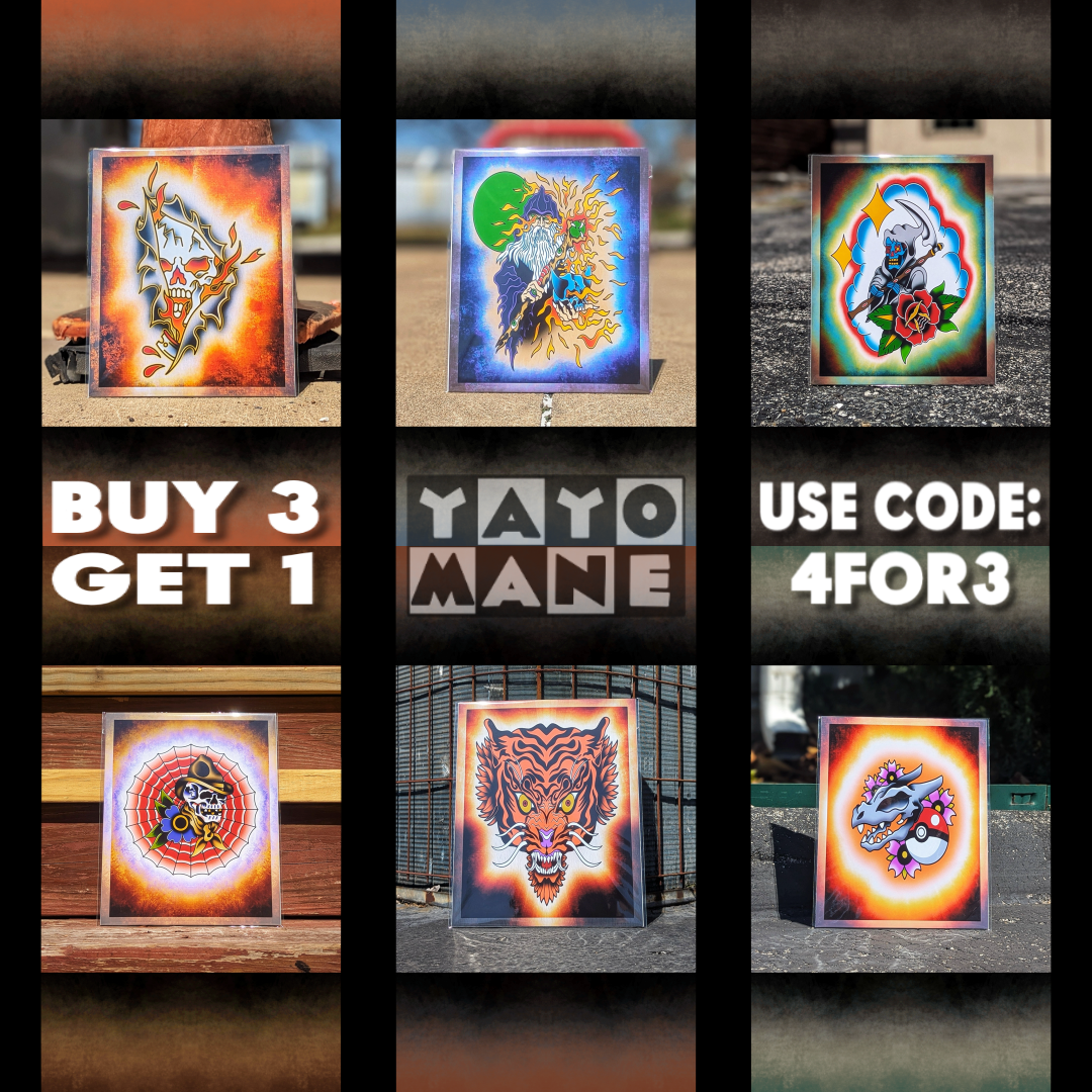 8x10 Vibrant Art Print - High Quality Gloss Paper