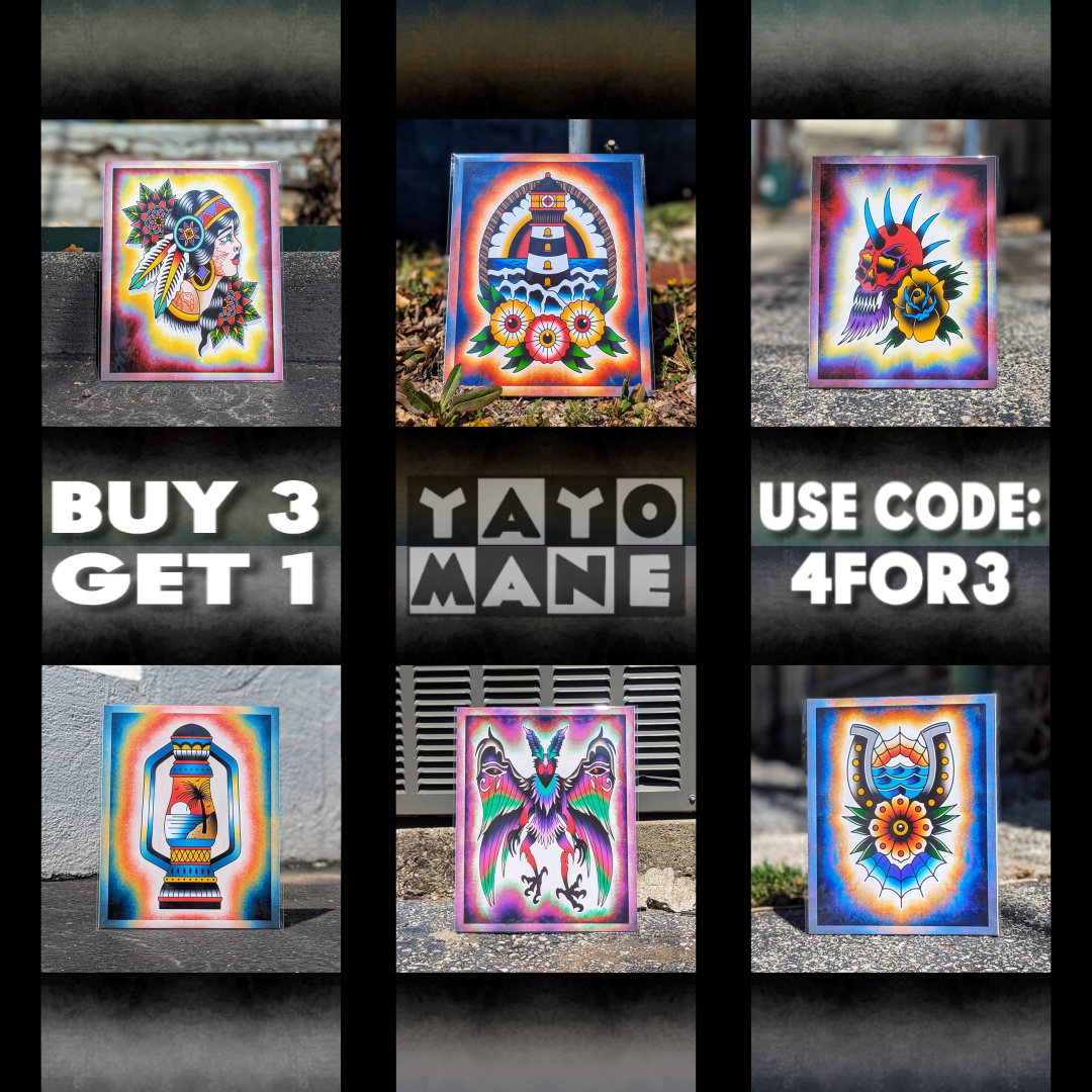 8x10 Vibrant Art Print - High Quality Gloss Paper