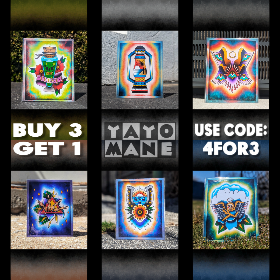 8x10 Vibrant Art Print - High Quality Gloss Paper
