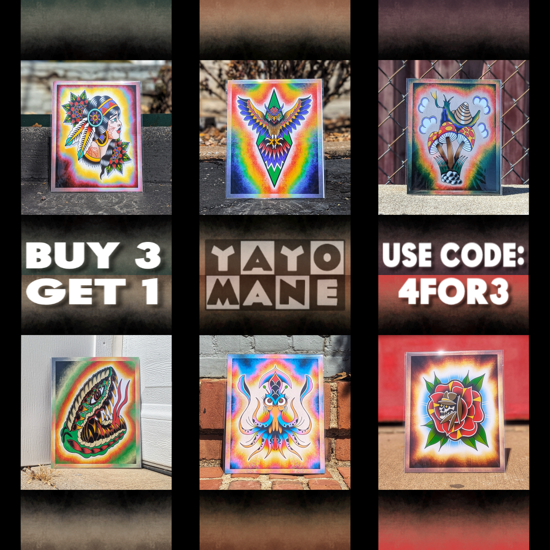 8x10 Vibrant Art Print - High Quality Gloss Paper