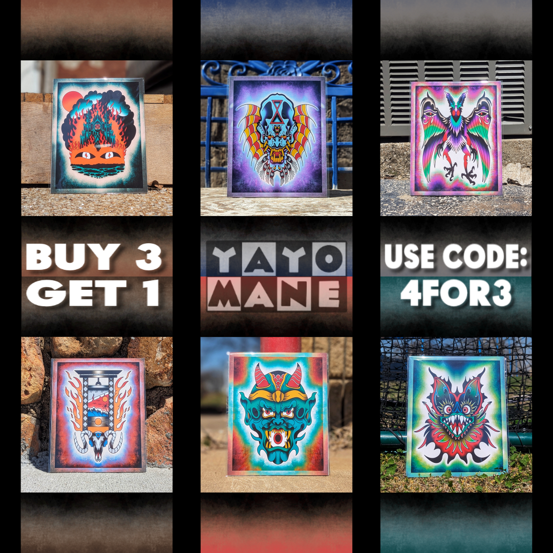 8x10 Vibrant Art Print - High Quality Gloss Paper