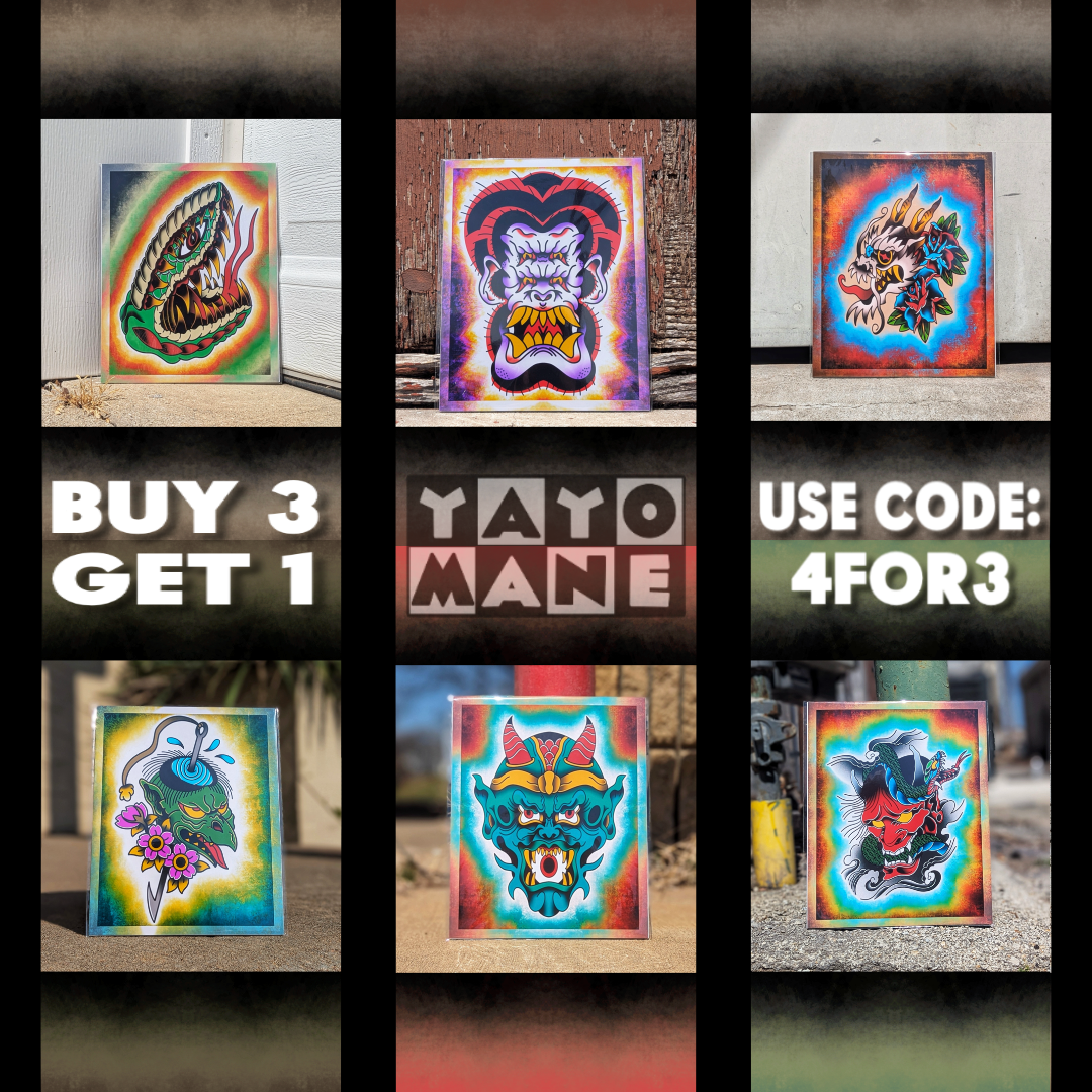 8x10 Vibrant Art Print - High Quality Gloss Paper